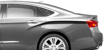 Image of Rear Quarter Stinger Stripes on the 2014 Chevy Impala