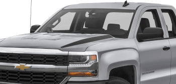 Image of Hood Spears on the 2016 Chevy Silverado