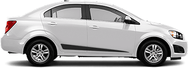 2012-2020 Sonic Lower Scallop Stripes on vehicle image.