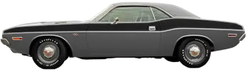 Image of Full Length Upper Body Side Stripes on the 1970 Dodge Challenger
