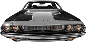 Image of Hood Side Blackout on the 1970 Dodge Challenger