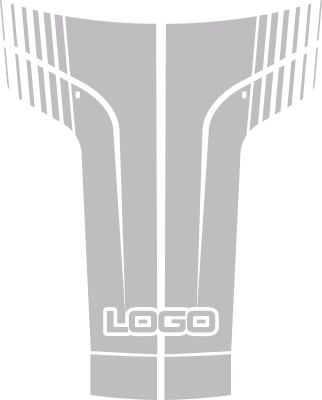 2008-2014 Challenger T-Hood Decal graphic design style 14 image.