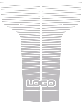 2008-2014 Challenger T-Hood Decal graphic design style 16 image.