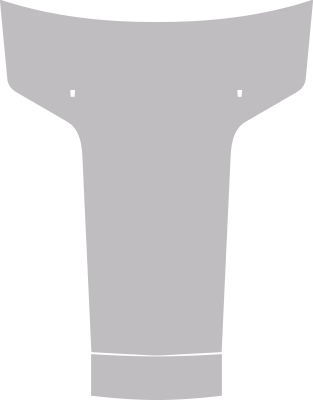 2008-2014 Challenger T-Hood Decal graphic design style 26 image.