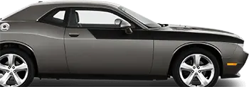 Image of Front Upper Body Partial Stripes on the 2008 Dodge Challenger