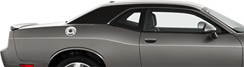 Image of C-Pillar Accent Stripes on the 2015 Dodge Challenger