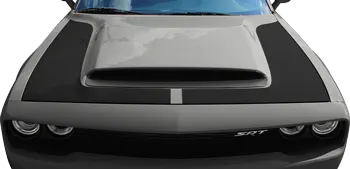 Image of SRT Demon Hood Side Blackout on the 2015 Dodge Challenger