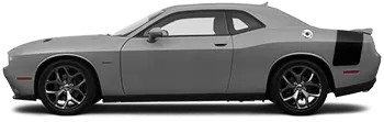 Image of Drag Pack Tail Stripes on the 2015 Dodge Challenger