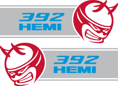 2015-2023 Challenger Front Fender Callouts graphic design style 07 image.