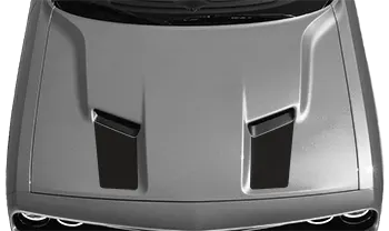 Image of Hood Intake Accent Stripes on the 2015 Dodge Challenger