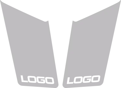 2015-2023 Challenger Hood Intake Accent Stripes graphic design style 01 image.