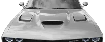 Image of SRT Hellcat Hood Vent Accent Stripes on the 2015 Dodge Challenger
