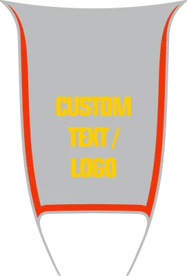 2015-2023 Challenger SRT Hellcat / SRT 392 Power Bulge Hood Decal graphic design style 06 image.