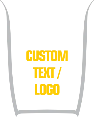 2015-2023 Challenger SRT Hellcat / SRT 392 Power Bulge Hood Decal graphic design style 09 image.