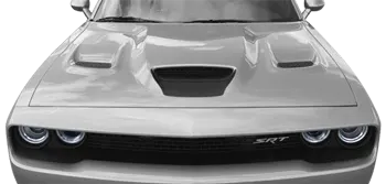Image of Hellcat/392 Power Bulge Hood Intake Blackout on the 2015 Dodge Challenger