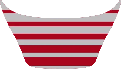 2015-2023 Challenger Hellcat/392 Power Bulge Hood Intake Blackout graphic design style 06 image.