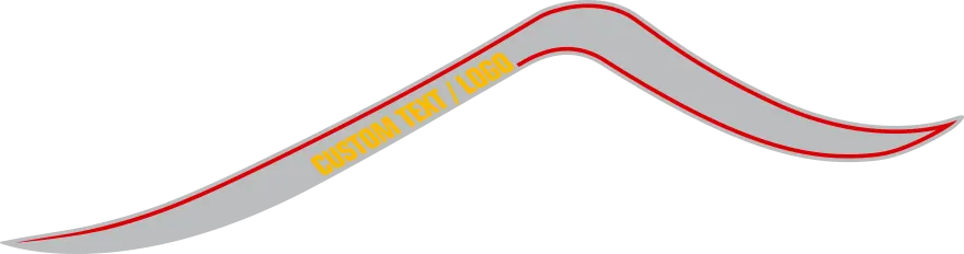 2015-2023 Challenger Hellcat/392 Power Bulge Spears graphic design style 03 image.