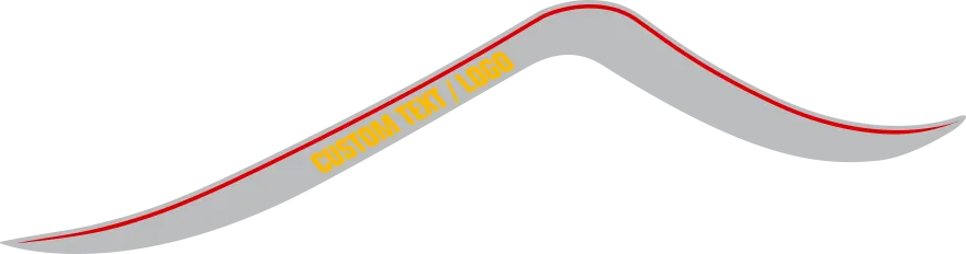 2015-2023 Challenger Hellcat/392 Power Bulge Spears graphic design style 04 image.