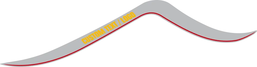 2015-2023 Challenger Hellcat/392 Power Bulge Spears graphic design style 05 image.