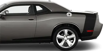 Image of Reverse C Side Stripes on the 2015 Dodge Challenger