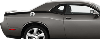 Image of Rear Quarter Stinger Stripes on the 2015 Dodge Challenger