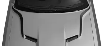 Image of Upper Hood Accent Spears on the 2015 Dodge Challenger