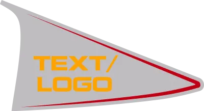 2015-2023 Charger C-Pillar Accents graphic design style 02 image.