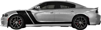 Image of Fender Hash Rocker Stripes on the 2015 Dodge Charger