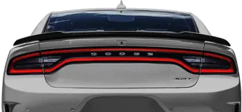 Image of SRT Hellcat / SRT 392 / R/T Scat Pack Rear Spoiler Edge Blackout on the 2015 Dodge Charger