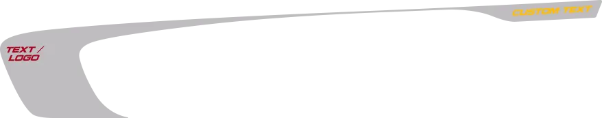 2015-2023 Charger Outer Scallop Swoosh with Tail graphic design style 01 image.