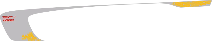 2015-2023 Charger Outer Scallop Swoosh with Tail graphic design style 03 image.