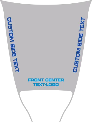 2015-2023 Charger SRT Hellcat / SRT 392 / R/T Scat Pack Power Bulge Hood Decal graphic design style 09 image.