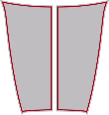 2015-2023 Charger SRT Hellcat / SRT 392 / R/T Scat Pack Power Bulge Hood Decal graphic design style 13 image.