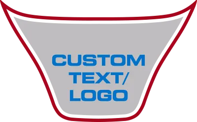 2015-2023 Charger SRT Hellcat / SRT 392 / R/T Scat Pack Power Bulge Hood Intake Blackout graphic design style 06 image.