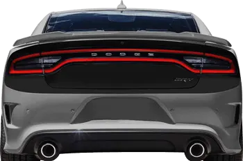 Image of Rear Complete Blackout Decals on the 2015 Dodge Charger