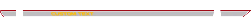 2015-2023 Charger Rocker Panel Stripes graphic design style 04 image.