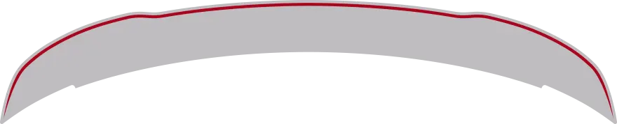 2015-2023 Charger SRT Hellcat / SRT 392 / R/T Scat Pack Rear Spoiler Surface Blackout graphic design style 04 image.