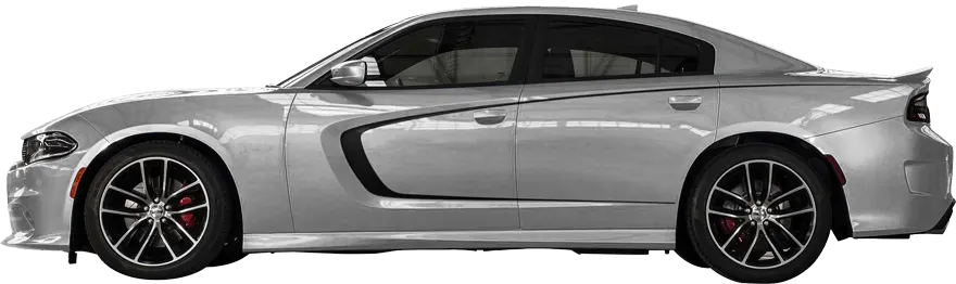 Dodge Charger 2015 to 2023 Side Inner Scallop Accent Stripes Dodge Charger 2015 to 2023 Side Inner Scallop Accent Stripes