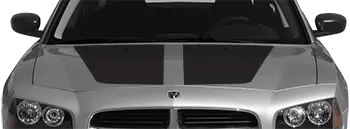 Image of OEM Style Main Hood Decal on the 2006 Dodge Charger