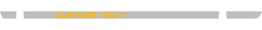 2006-2010 Charger Rocker Panel Stripes graphic design style 01 image.