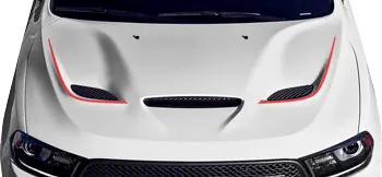 Image of SRT Hood Vent Accent Stripes on the 2011 Dodge Durango