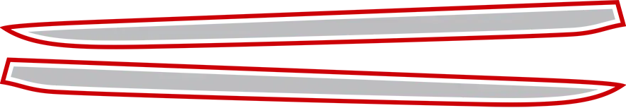 2019-2026 RAM 1500 Hood Cowl Spears graphic design style 02 image.