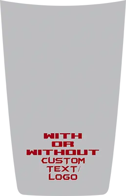 2021-2024 Bronco Sport Center Hood Decal Graphic Blackout graphic design style 01 image.