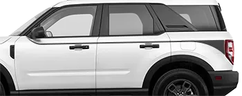 Image of Mid-Line Accent Stripe Decals on the 2021 Ford Bronco Sport