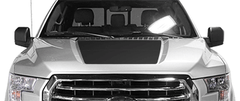 Image of Hood Center Decals on the 2015 Ford F-150