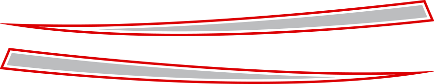 2013-2020 Fusion Hood Spear Stripes graphic design style 02 image.