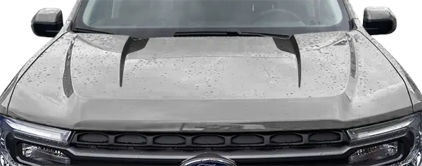 2022-2026 Maverick Hood Inner Cowl Hood Spear Graphics Stripes on vehicle image.