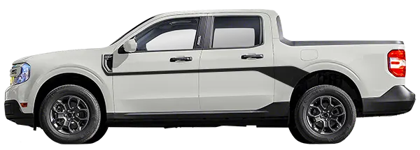 Ford Maverick 2022 to Present Mid-Line Body Stripes Graphic Decals Ford Maverick 2022 to Present Mid-Line Body Stripes Graphic Decals