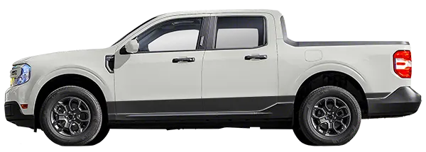 2022-2024 Maverick Rocker Panel Graphic Stripe Decals on vehicle image.