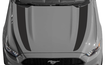 Image of Hood Side Accent Stripes on the 2015 Ford Mustang